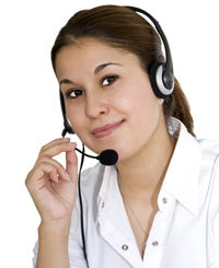 image of receptionist
